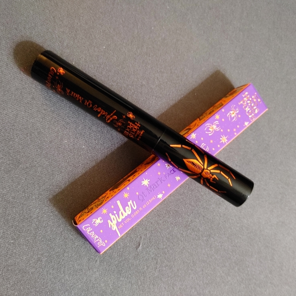 Colourpop LIMITED EDITION Hocus Pocus QT Face Mark Spider Stamp